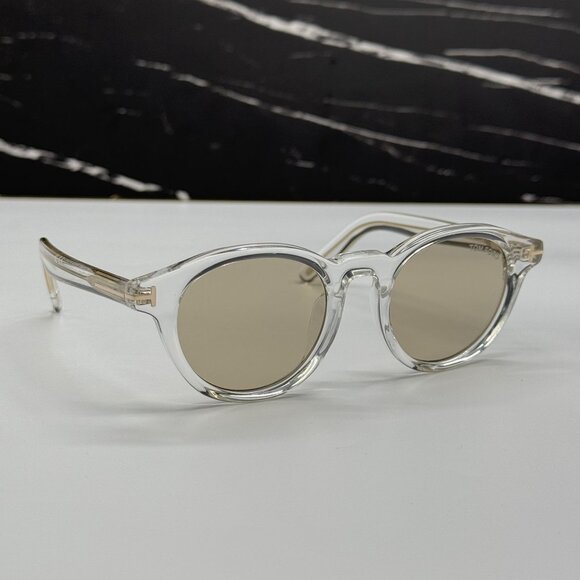 NEW TOM FORD TF1123-D 26E TRANSPARENT/BEIGE WOMEN SUNGLASSES FT1123-D 26E main image 6